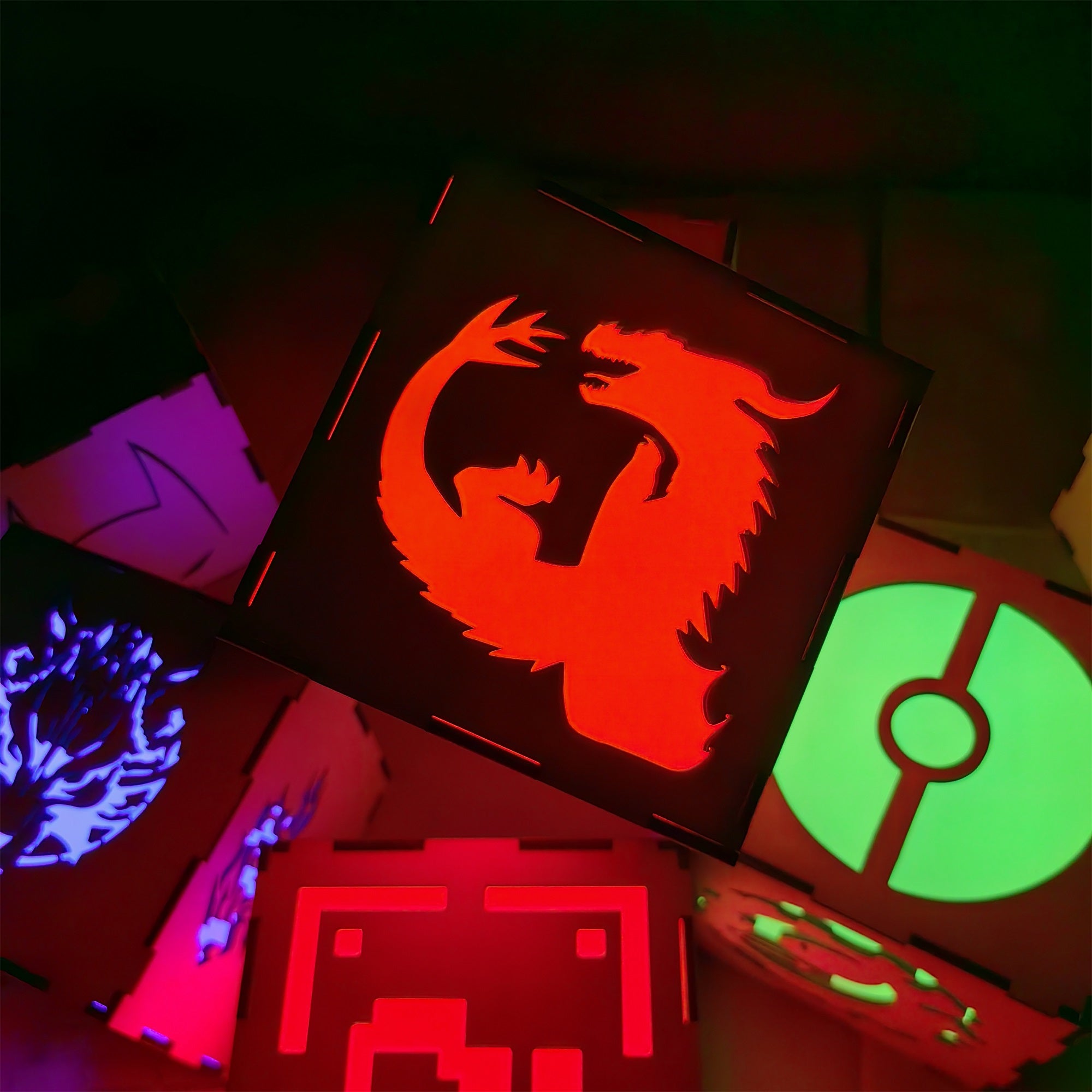 Skyrim-Inspired Neon Night Light - Tophatter Daily Deals