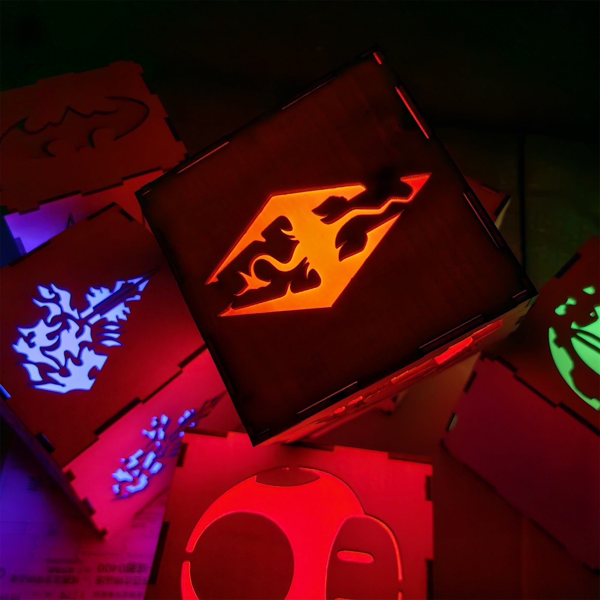 Skyrim-Inspired Neon Night Light - Tophatter Daily Deals