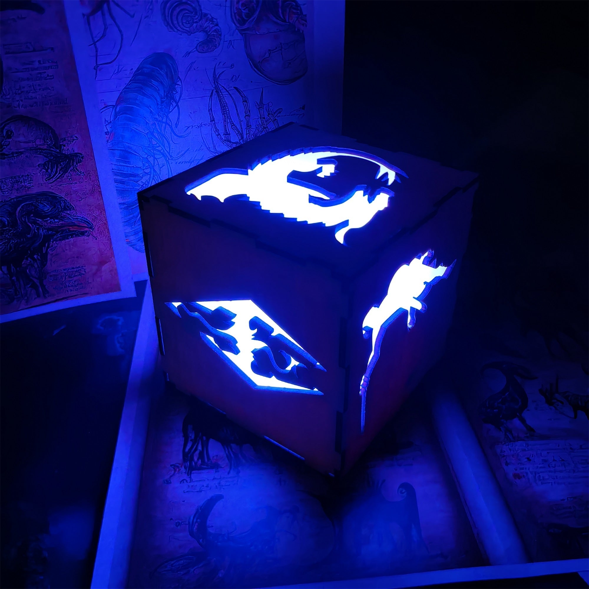 Skyrim-Inspired Neon Night Light - Tophatter Daily Deals