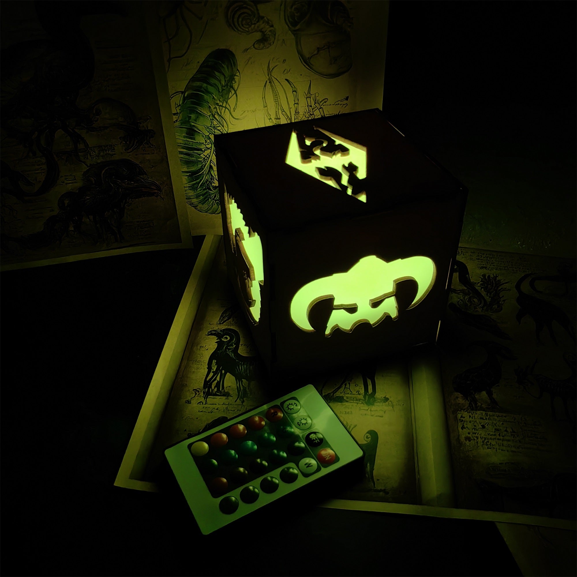 Skyrim-Inspired Neon Night Light - Tophatter Daily Deals