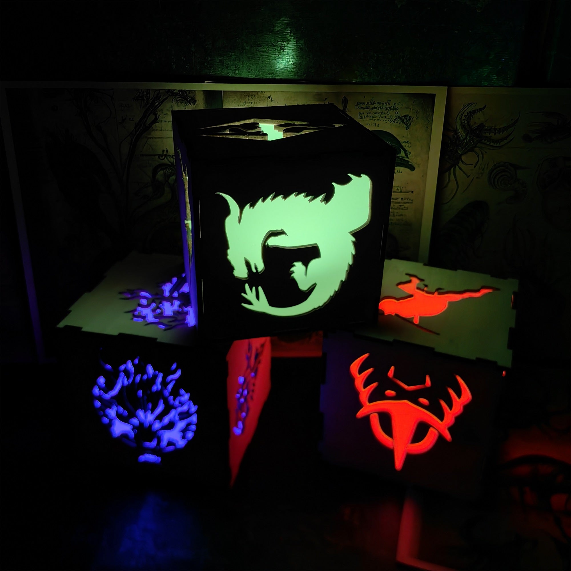 Skyrim-Inspired Neon Night Light - Tophatter Daily Deals