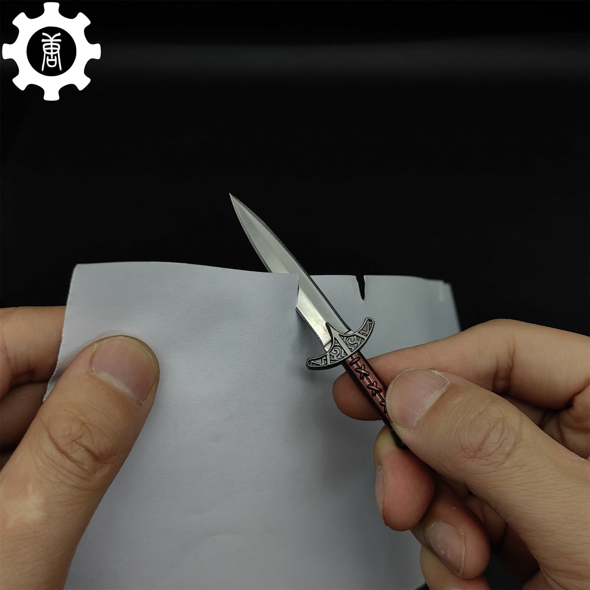 Skyrim Steel Dagger Mini Metal Replica EDC Knife - Tophatter Daily Deals