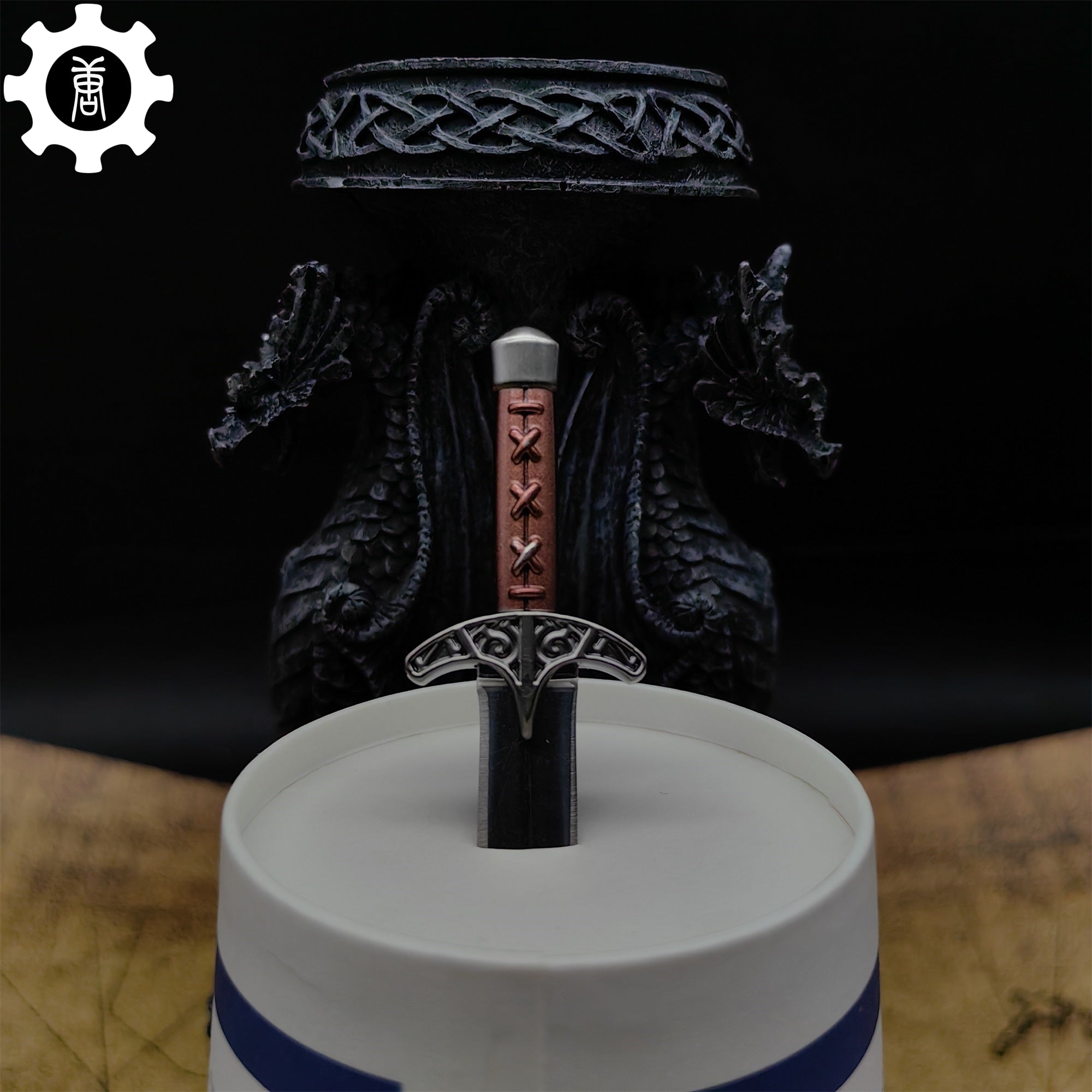 Skyrim Steel Dagger Mini Metal Replica EDC Knife - Tophatter Daily Deals