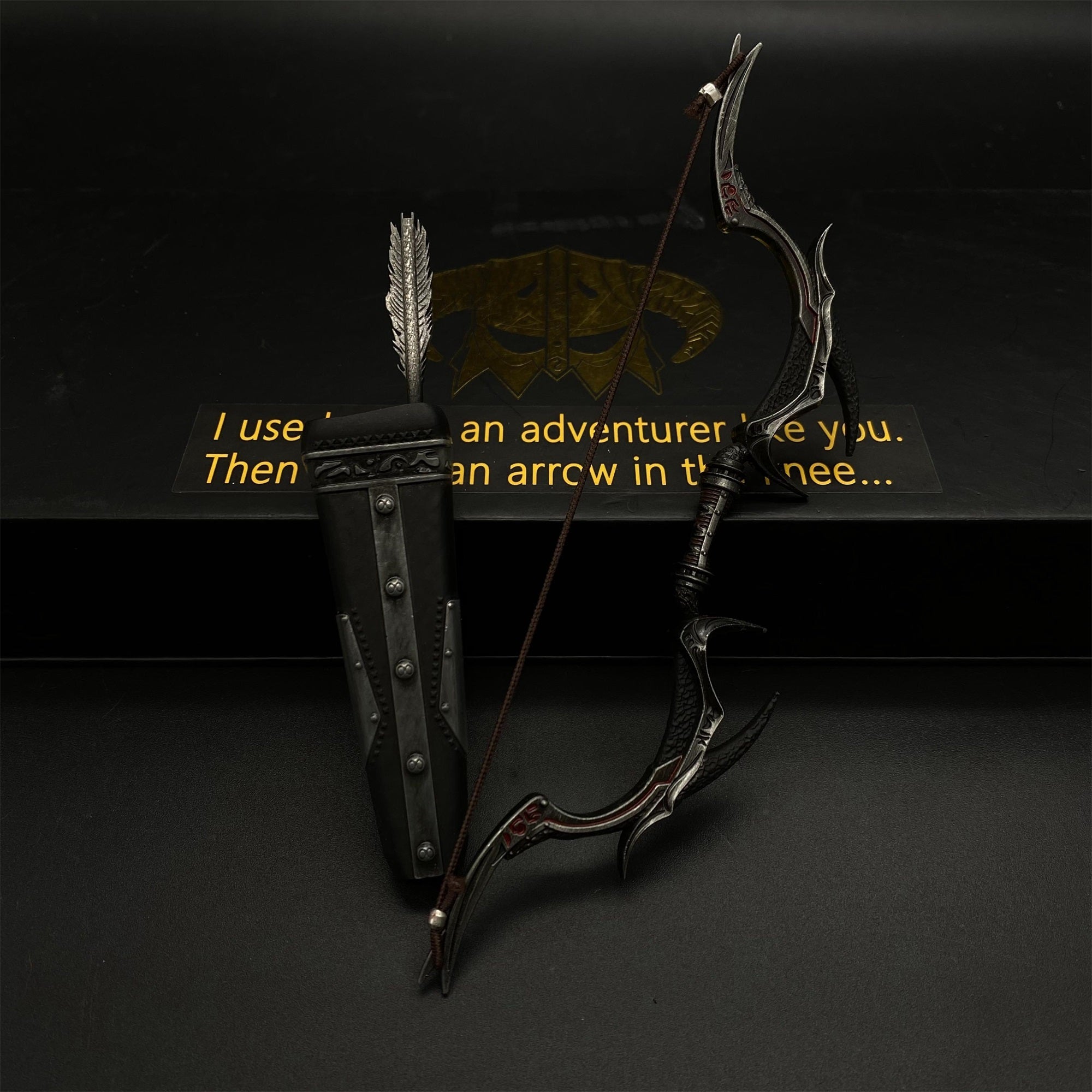 1/6 Scale Skyrim Daedric Weapon Metal Crafts For Collection - Tophatter Daily Deals
