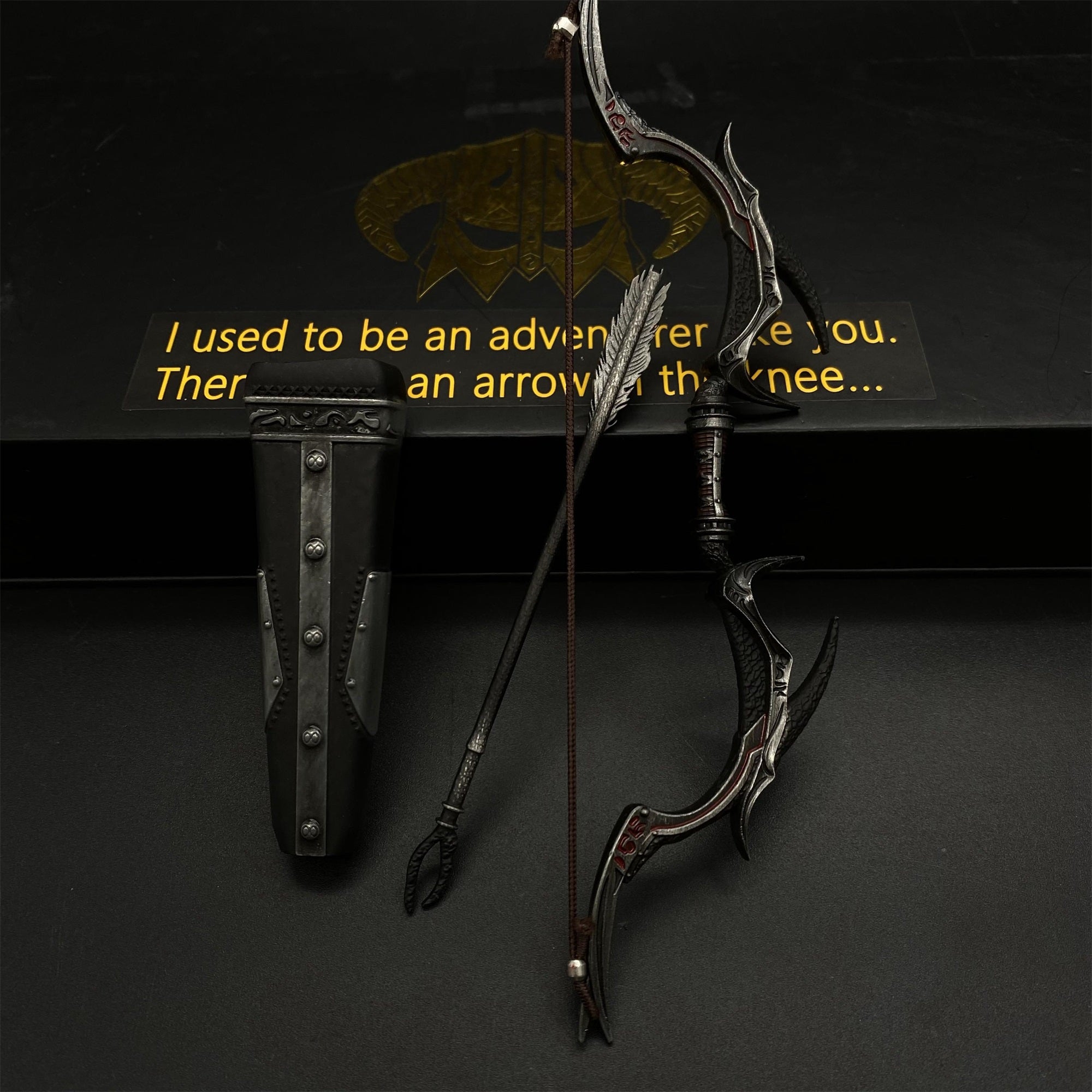 1/6 Scale Skyrim Daedric Weapon Metal Crafts For Collection - Tophatter Daily Deals