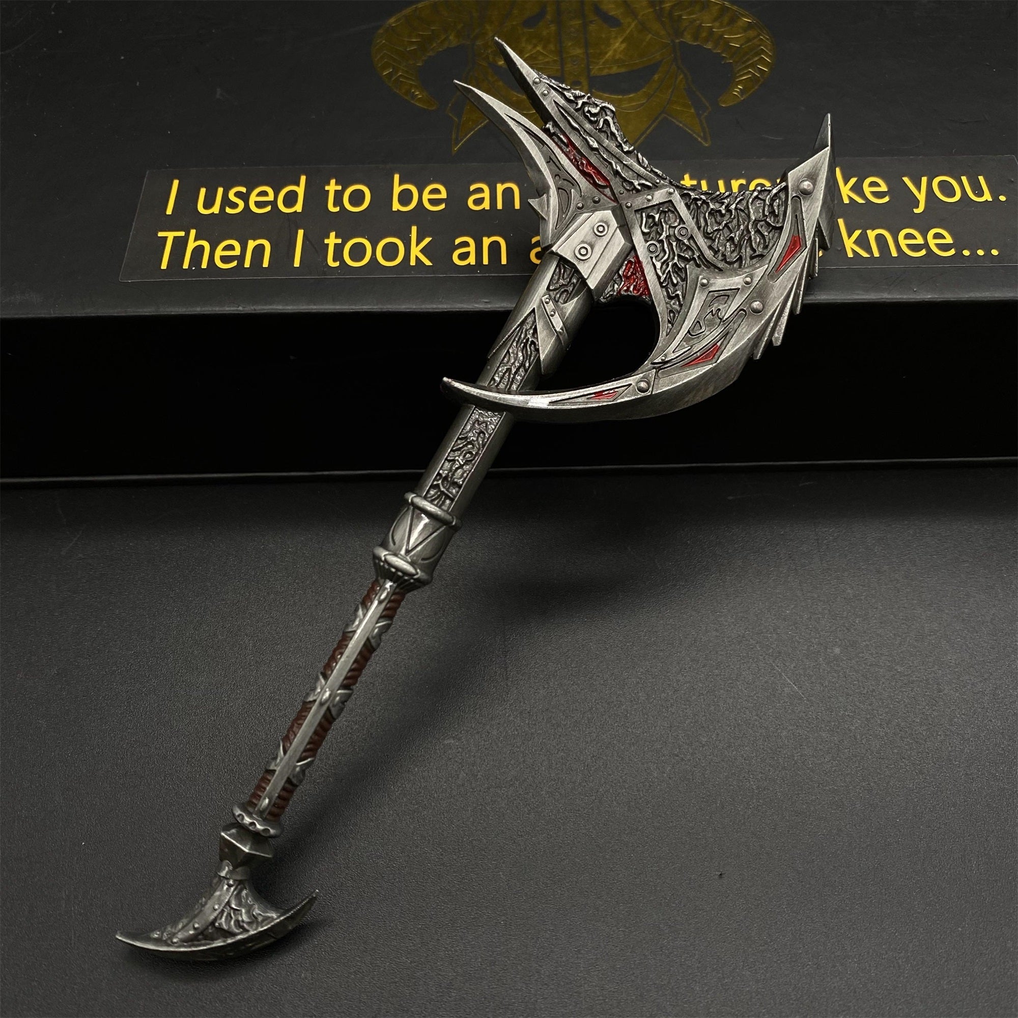 1/6 Scale Skyrim Daedric Weapon Metal Crafts For Collection - Tophatter Daily Deals