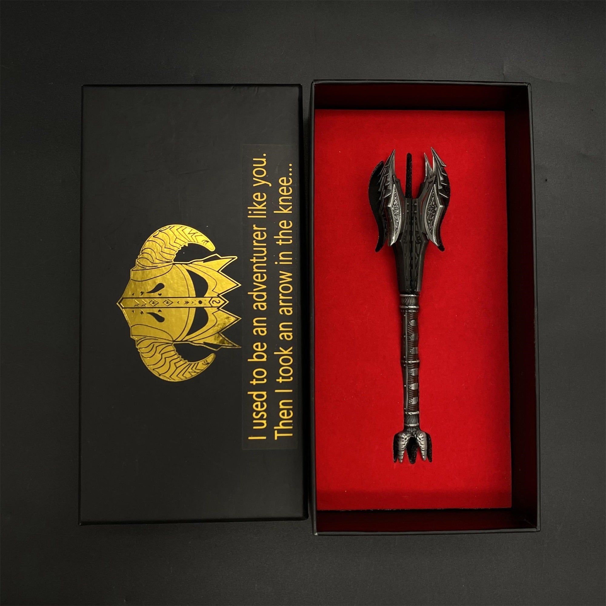 1/6 Scale Skyrim Daedric Weapon Metal Crafts For Collection Daedric Mace - Tophatter Daily Deals
