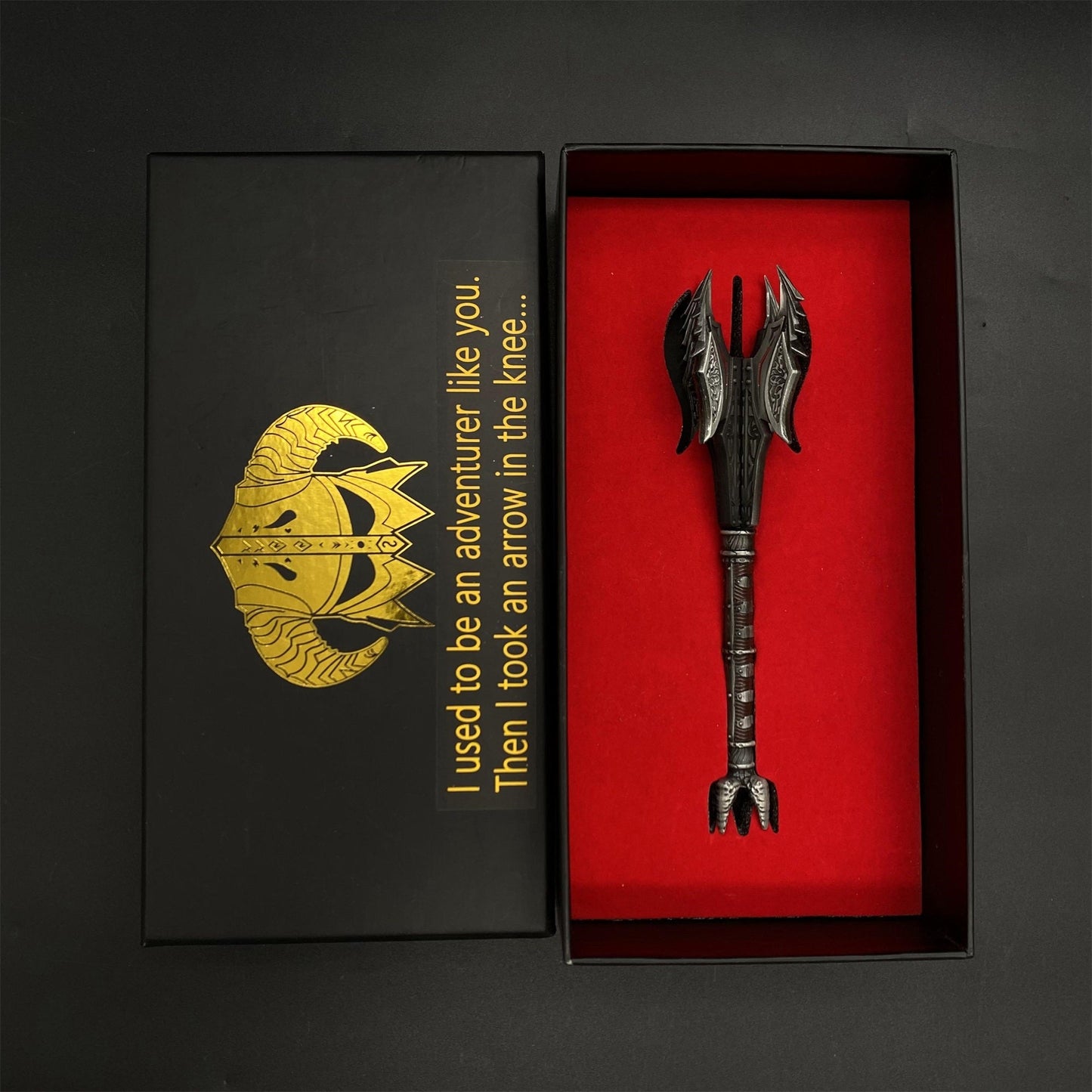 1/6 Scale Skyrim Daedric Weapon Metal Crafts For Collection Daedric Mace - Tophatter Daily Deals