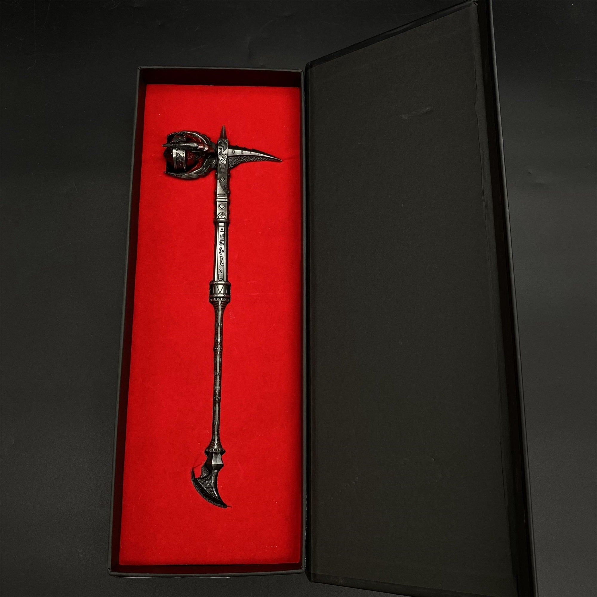 1/6 Scale Skyrim Daedric Weapon Metal Crafts For Collection Daedric War Hammer - Tophatter Daily Deals