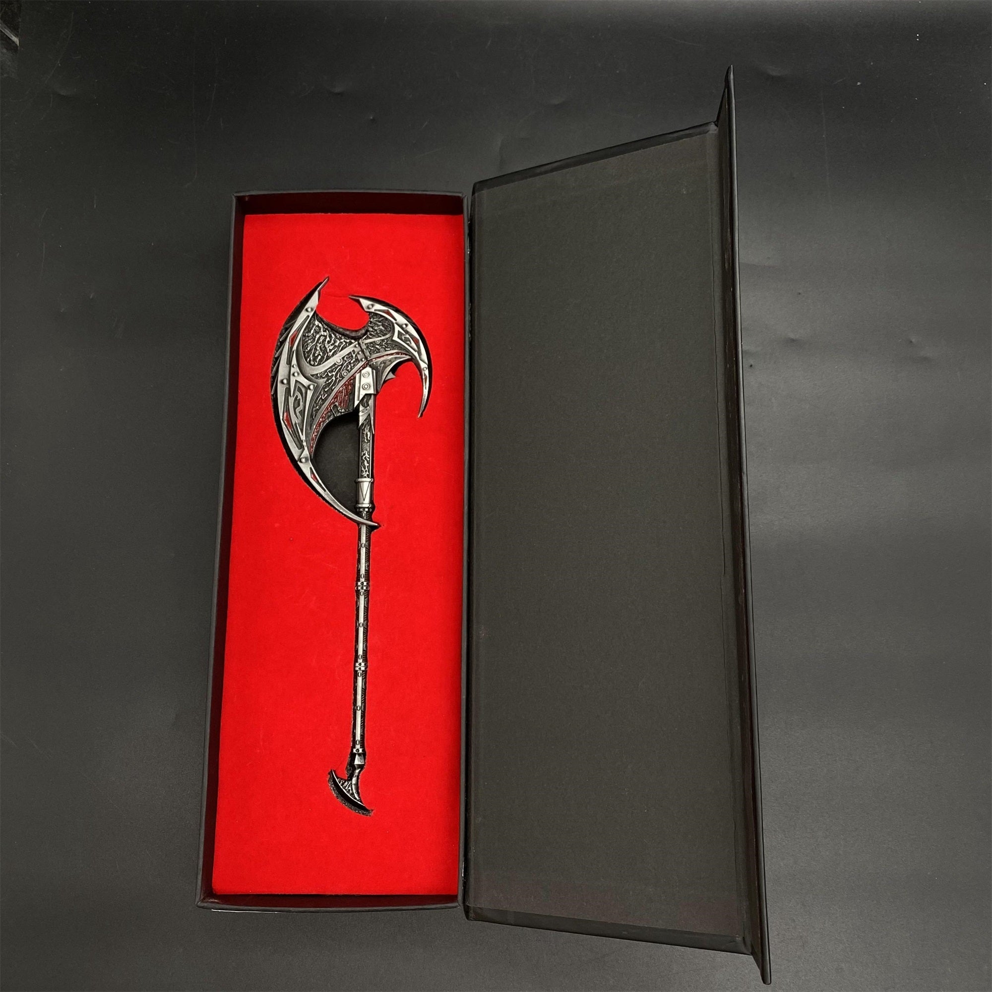 1/6 Scale Skyrim Daedric Weapon Metal Crafts For Collection Daedric Giant Axe - Tophatter Daily Deals