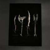 1/6 Scale Skyrim Daedric Weapon Metal Crafts For Collection 4 In 1 Pack - Tophatter Daily Deals