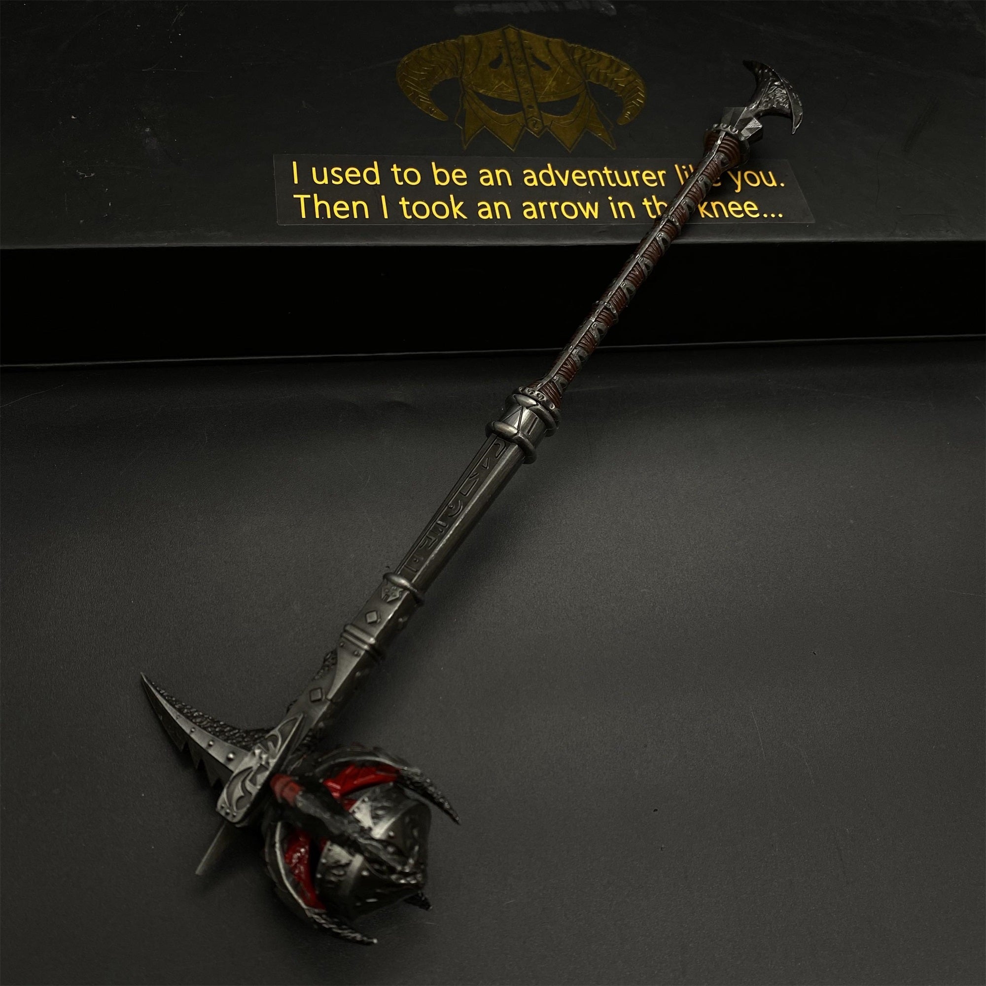 1/6 Scale Skyrim Daedric Weapon Metal Crafts For Collection - Tophatter Daily Deals