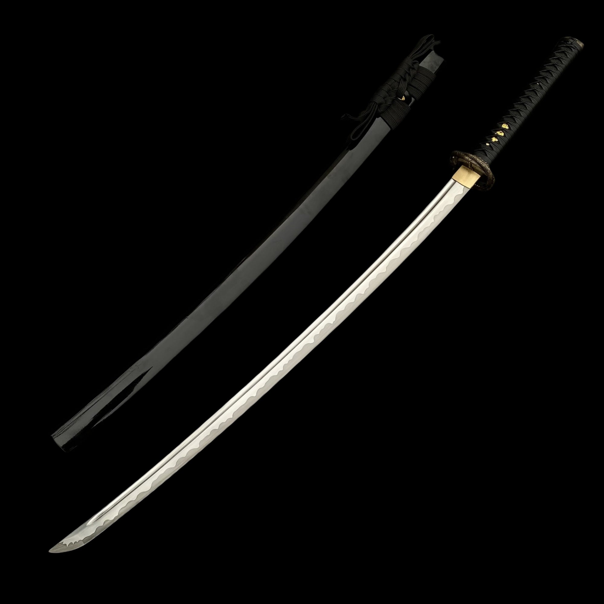 Skyrim Katana Blade Sword Akaviri Sword Manganese Steel IRL Replica - Tophatter Daily Deals