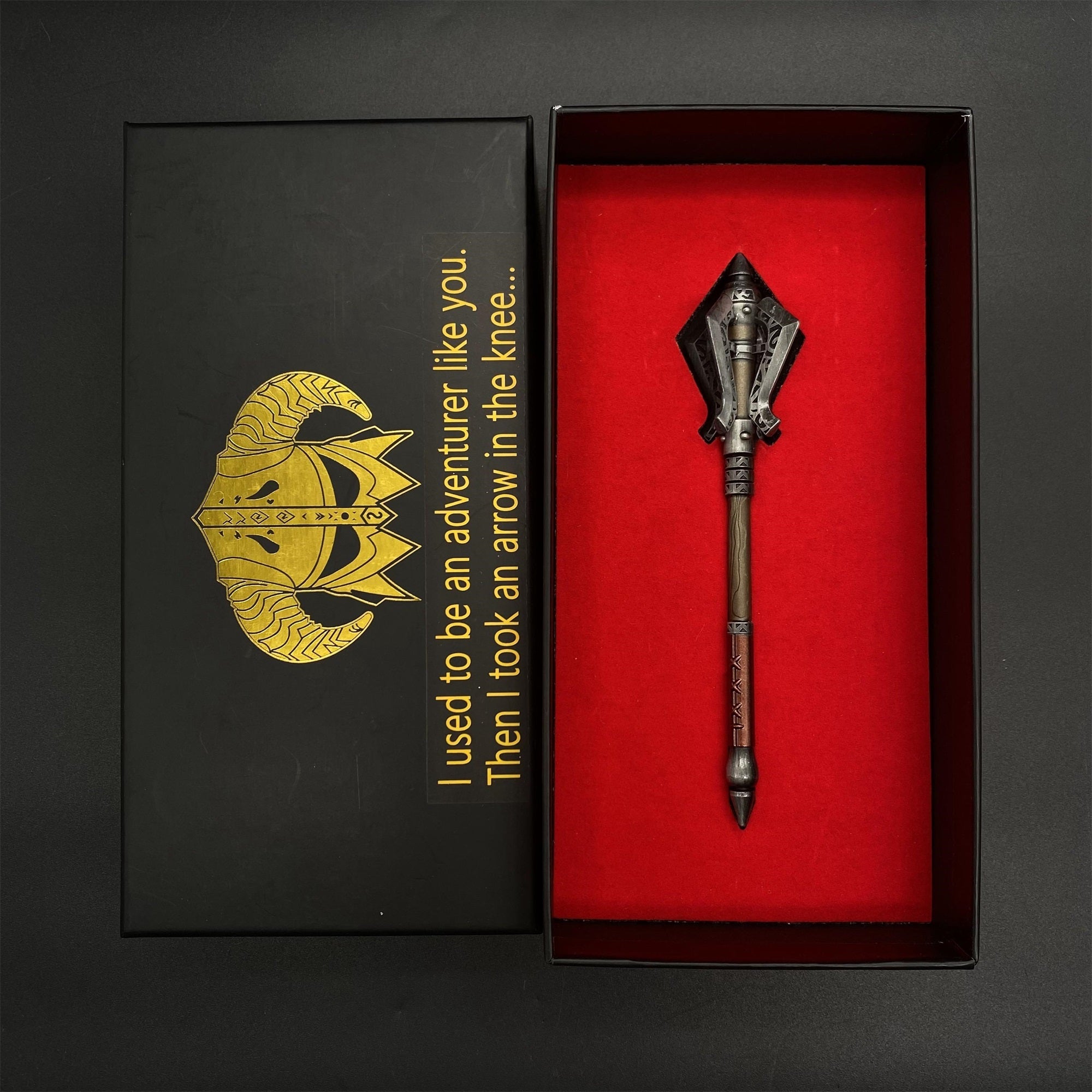 1/6 Scale Skyrim Steel Weapon Skyfroged Weapon Series Metal Crafts Steel Mace - Tophatter Daily Deals