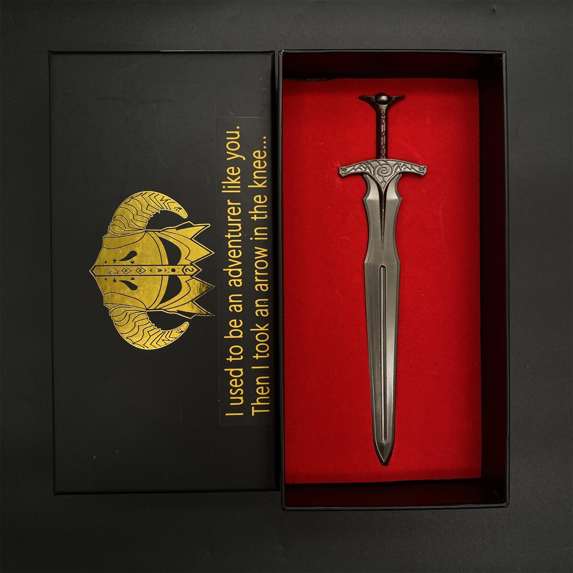 1/6 Scale Skyrim Steel Weapon Skyfroged Weapon Series Metal Crafts Steel Sword - Tophatter Daily Deals
