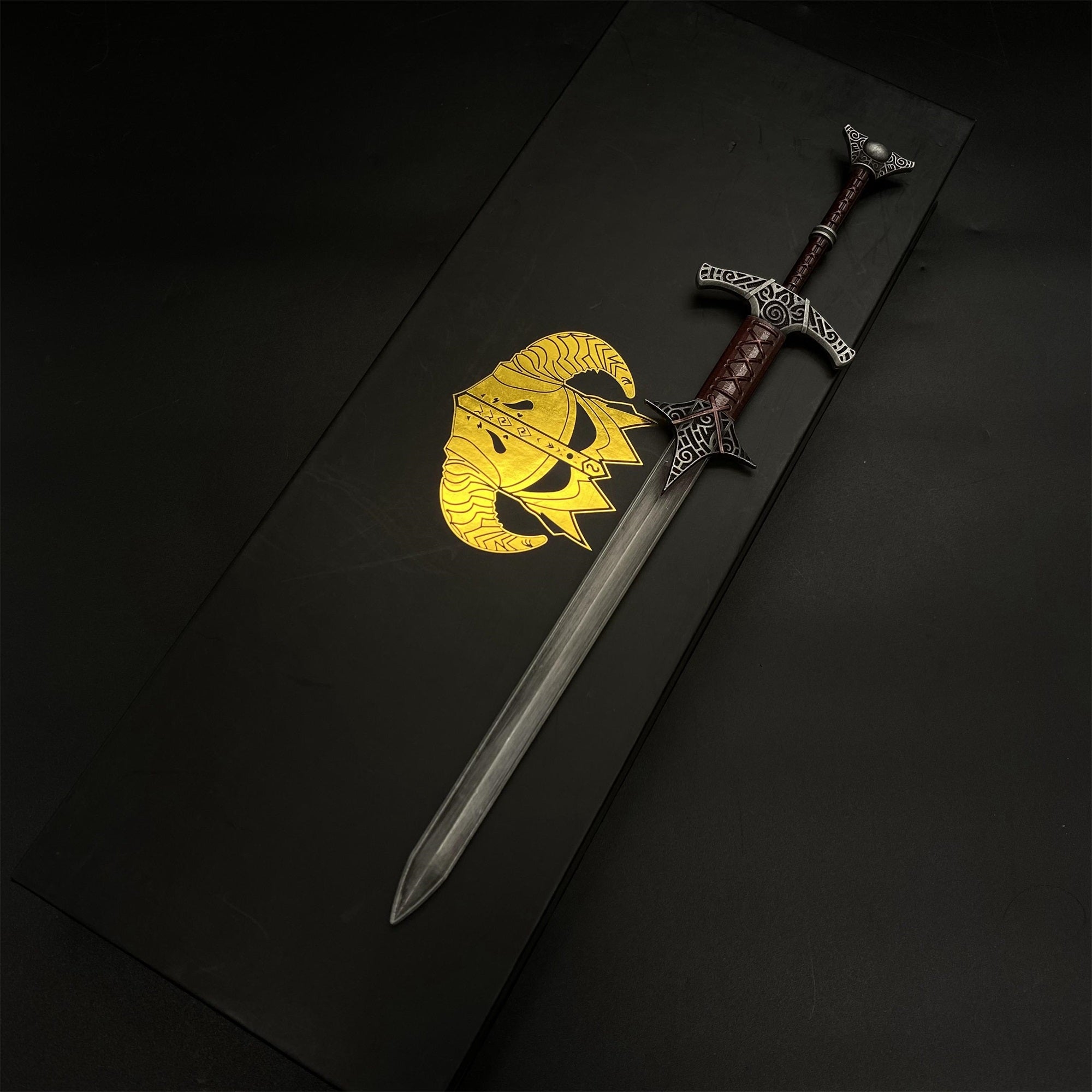 1/6 Scale Skyrim Steel Weapon Skyfroged Weapon Series Metal Crafts - Tophatter Daily Deals