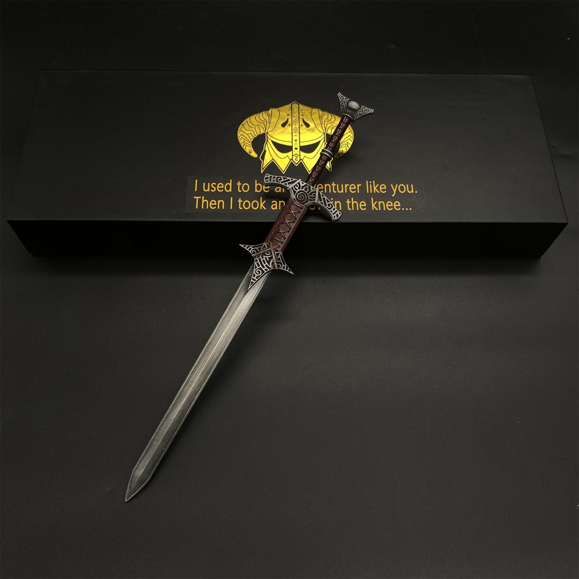 1/6 Scale Skyrim Steel Weapon Skyfroged Weapon Series Metal Crafts - Tophatter Daily Deals