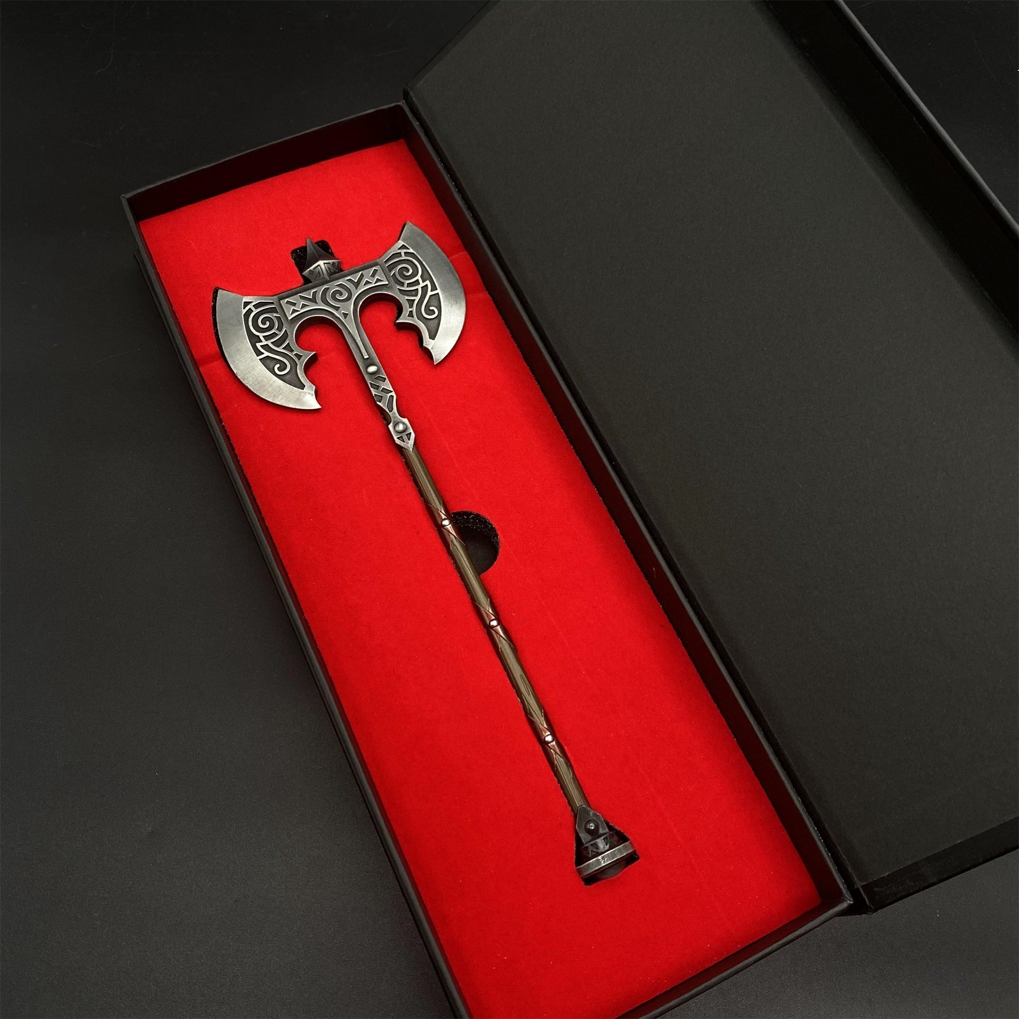 1/6 Scale Skyrim Steel Weapon Skyfroged Weapon Series Metal Crafts Steel Giant Axe - Tophatter Daily Deals