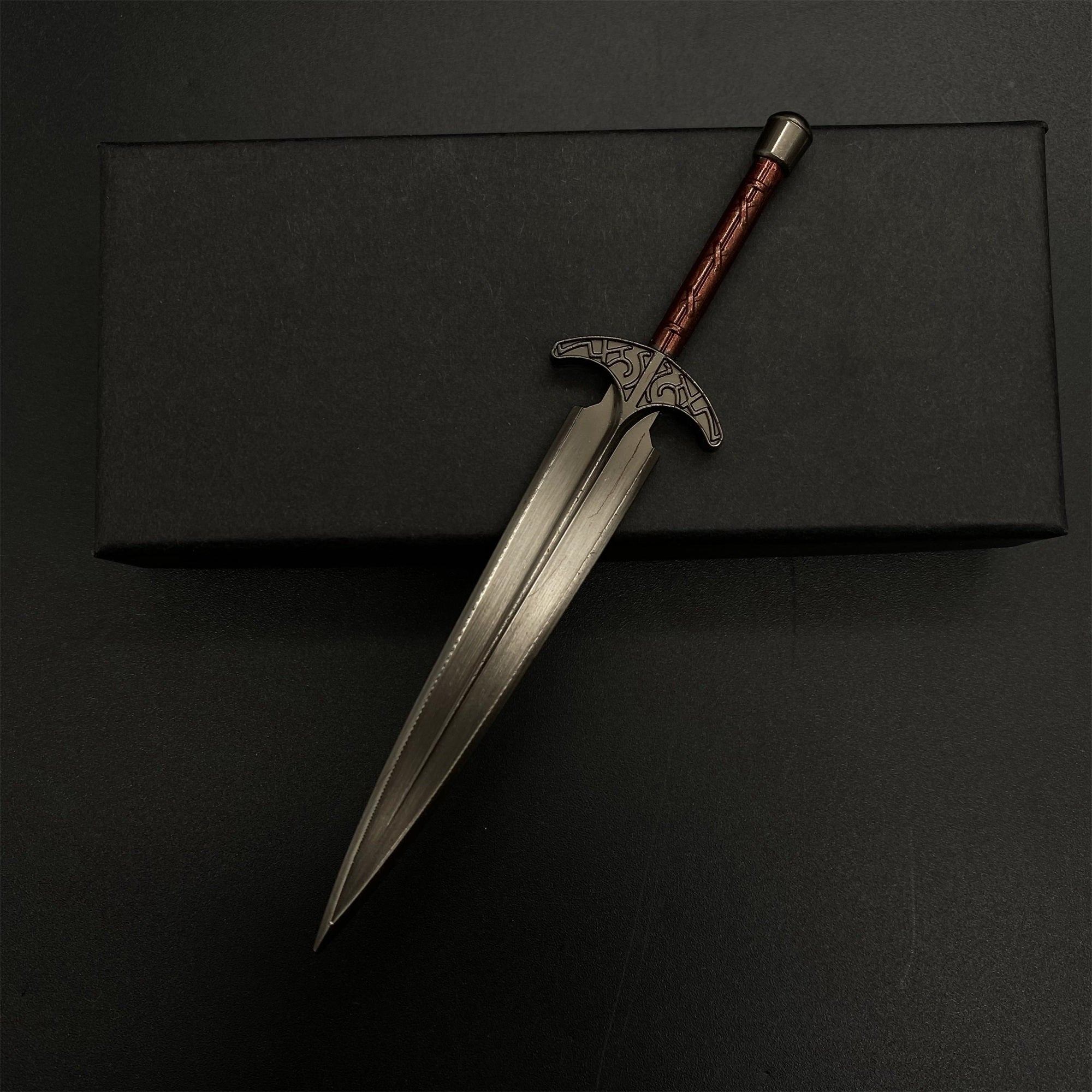1/6 Scale Skyrim Steel Weapon Skyfroged Weapon Series Metal Crafts - Tophatter Daily Deals