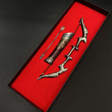 Skyrim Nightingale Bow Metal Miniature Nightingale Bow - Tophatter Daily Deals