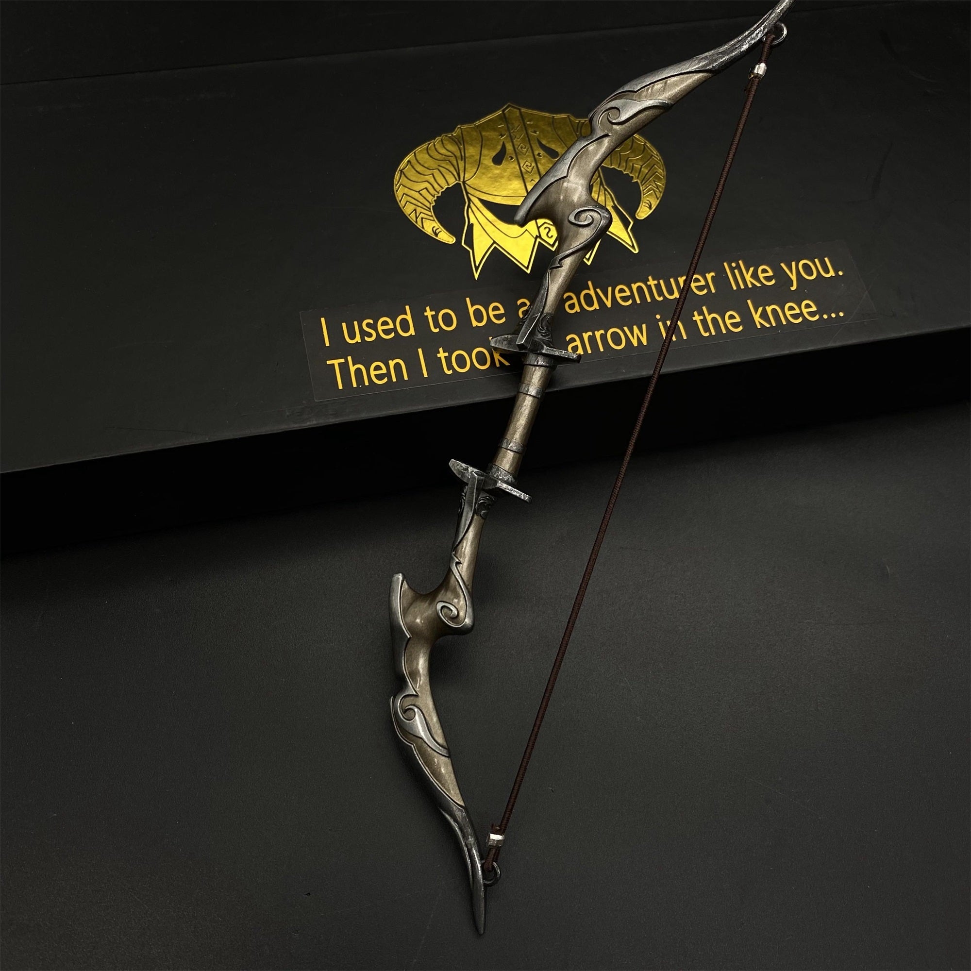 Skyrim Nightingale Bow Metal Miniature - Tophatter Daily Deals