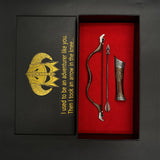 1/6 Scale Skyrim Steel Weapon Skyfroged Weapon Series Metal Crafts Steel Bow - Tophatter Daily Deals