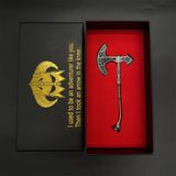 1/6 Scale Skyrim Steel Weapon Skyfroged Weapon Series Metal Crafts Steel Axe - Tophatter Daily Deals