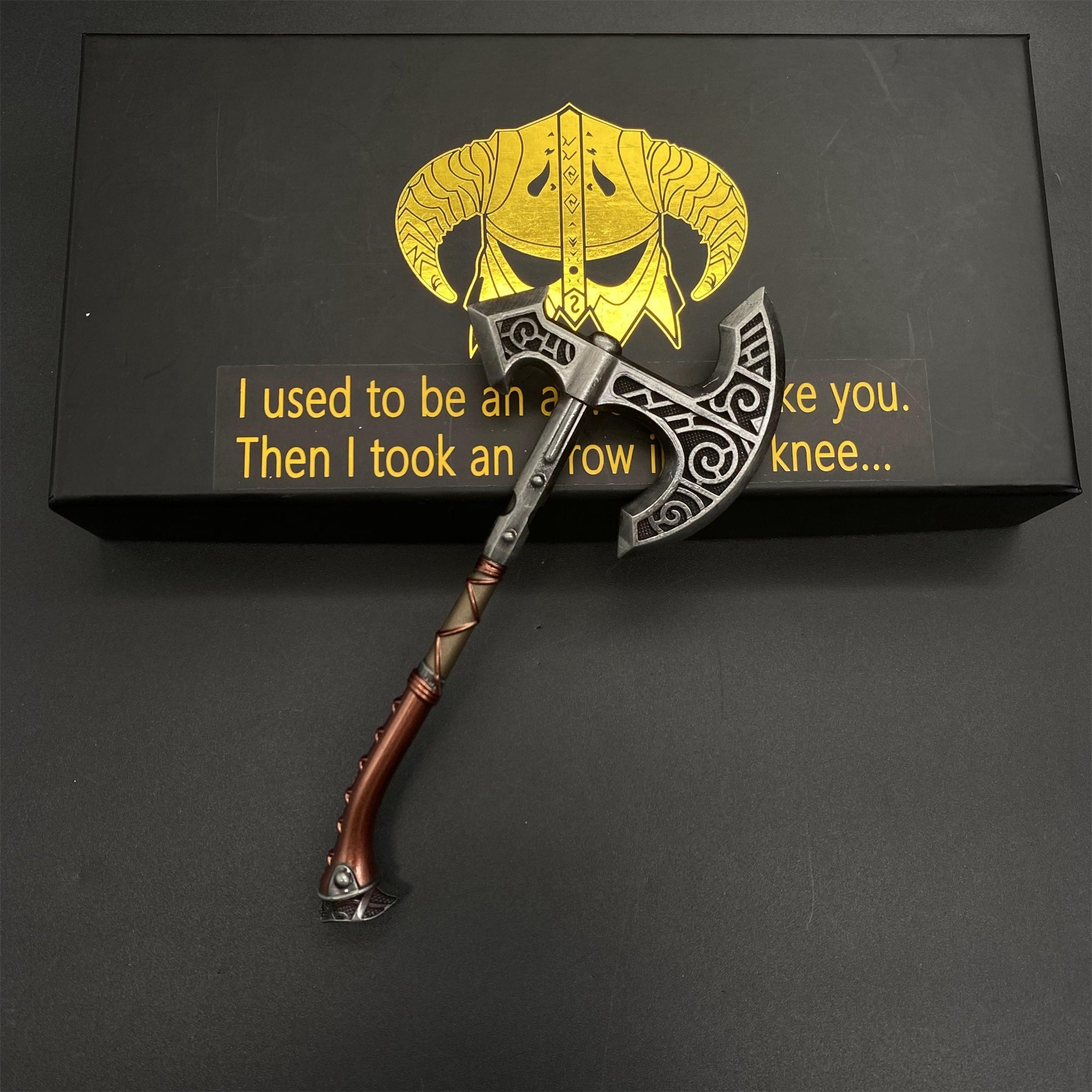 1/6 Scale Skyrim Steel Weapon Skyfroged Weapon Series Metal Crafts - Tophatter Daily Deals