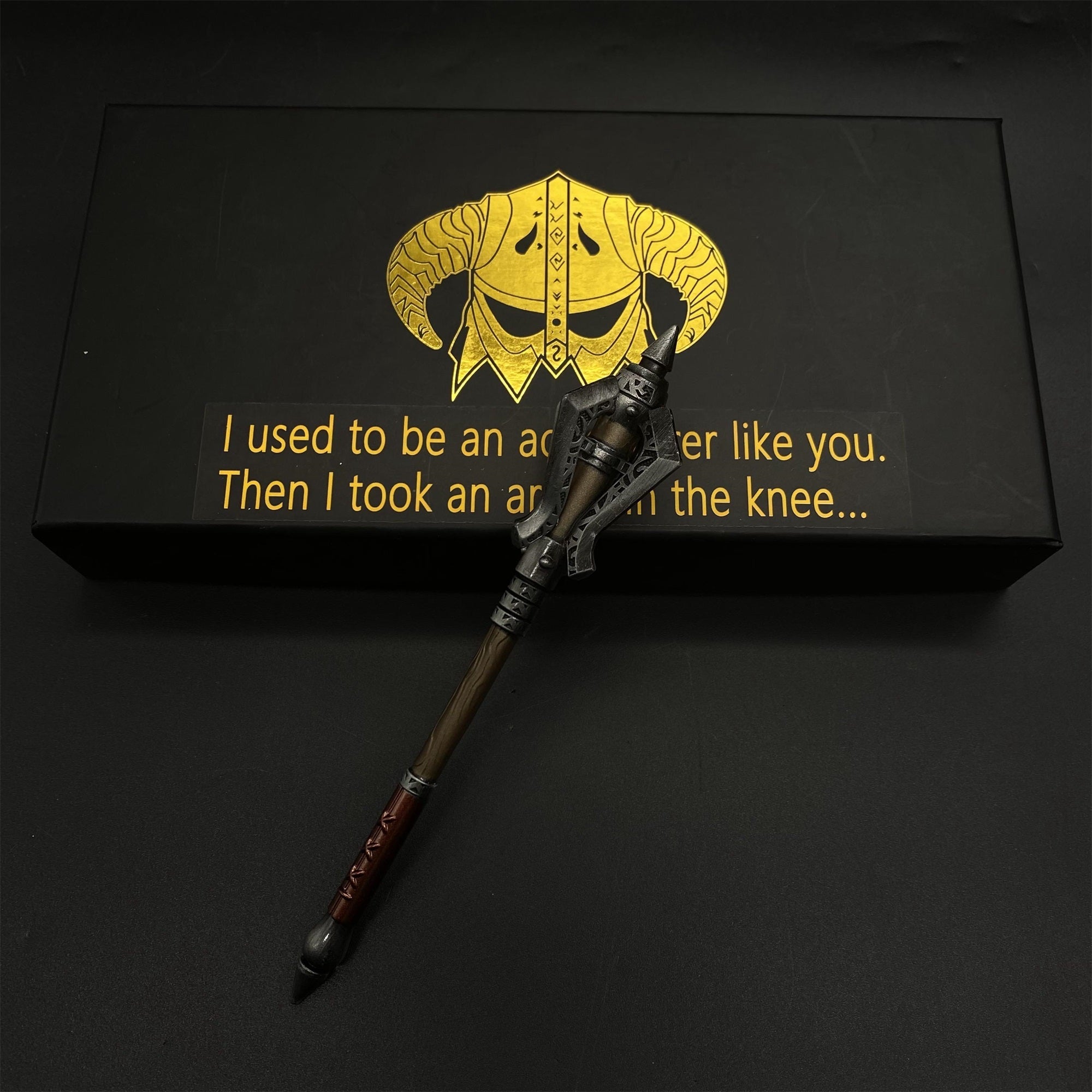 1/6 Scale Skyrim Steel Weapon Skyfroged Weapon Series Metal Crafts - Tophatter Daily Deals