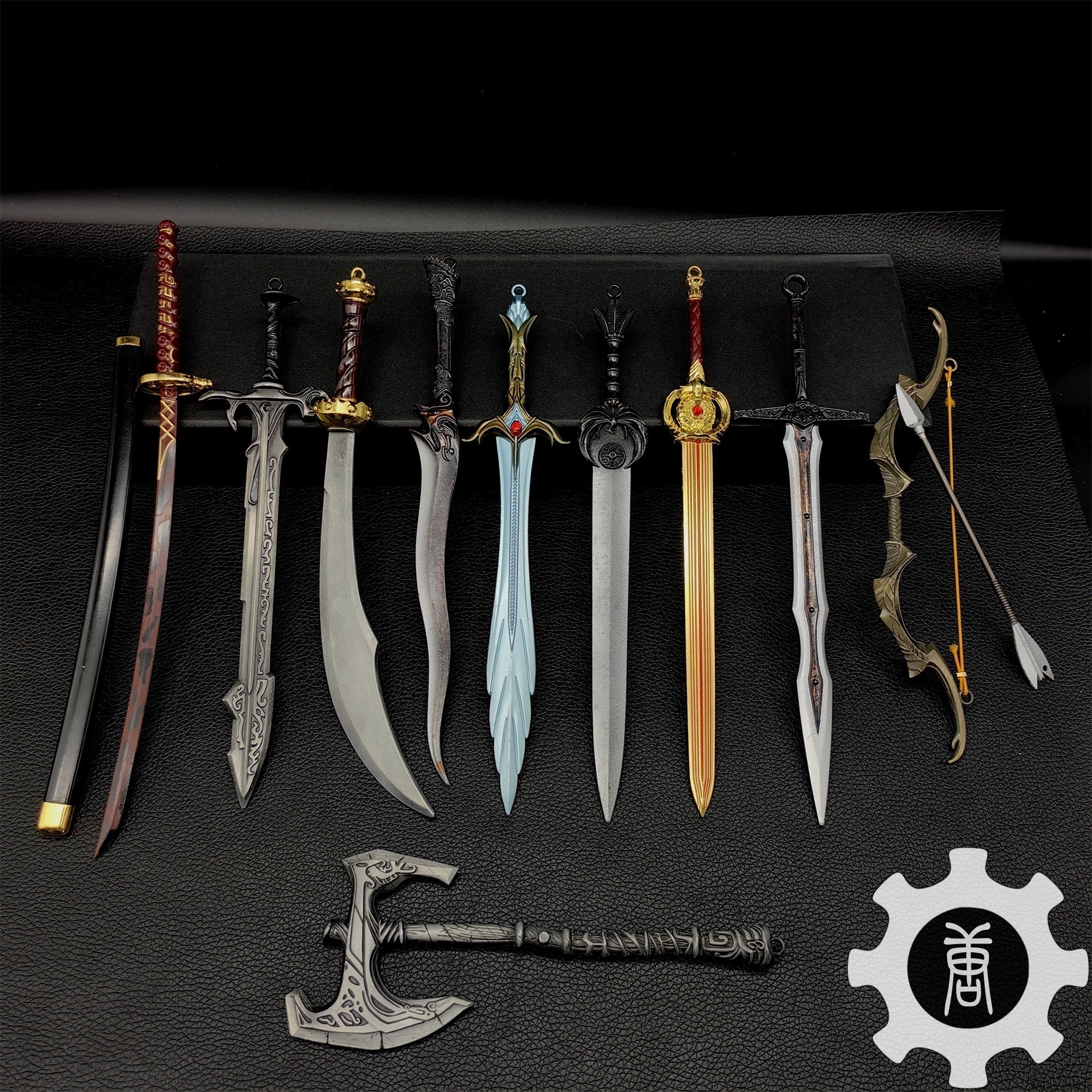 Skyrim Dragonborn Special Game Weapon Props 10 In 1 Pack 10 In 1 Box - Tophatter Daily Deals