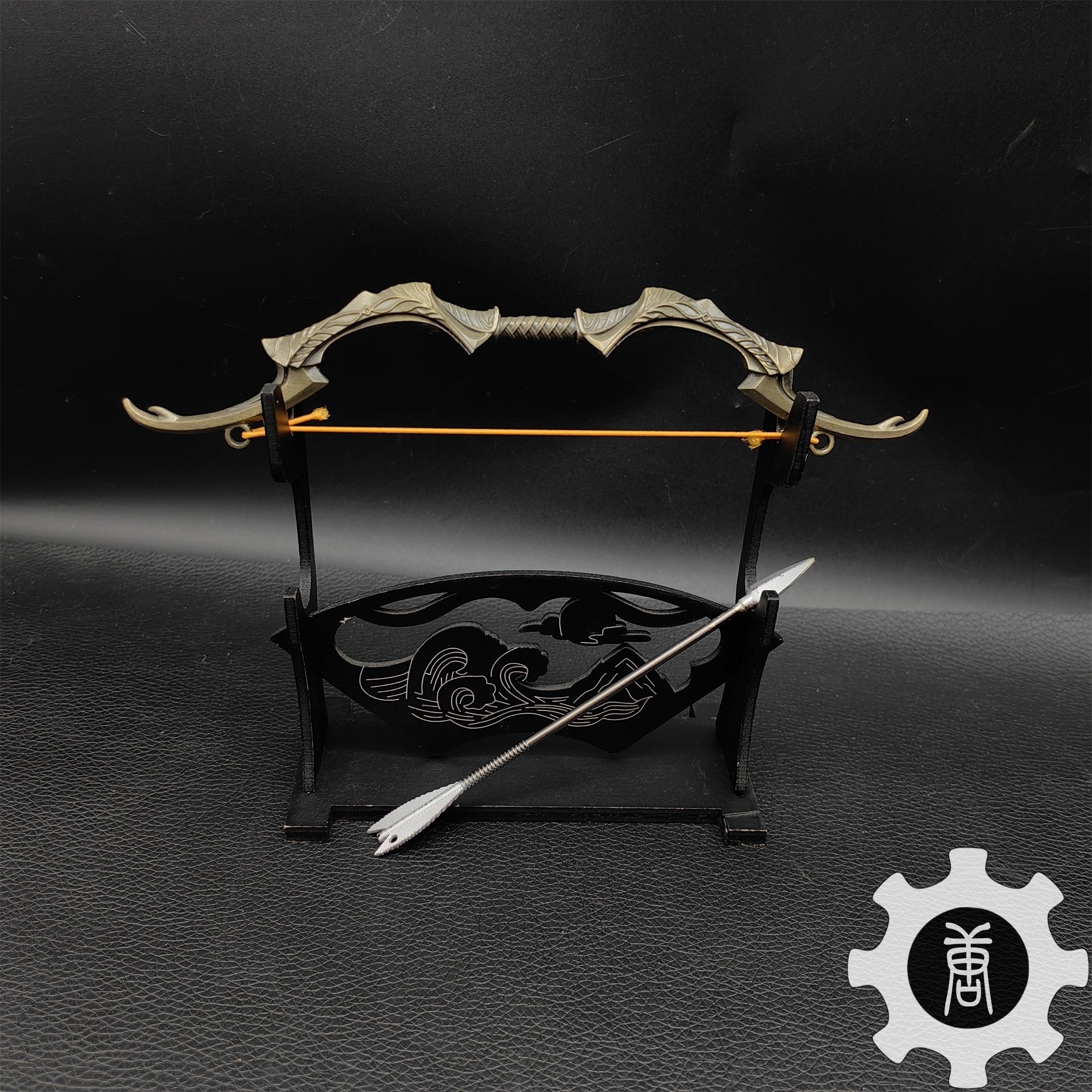 Skyrim Dragonborn Special Game Weapon Props 10 In 1 Pack Auriel's Bow & Stand - Tophatter Daily Deals