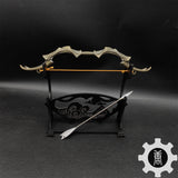 Skyrim Dragonborn Special Game Weapon Props 10 In 1 Pack Auriel's Bow & Stand - Tophatter Daily Deals
