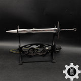 Skyrim Dragonborn Special Game Weapon Props 10 In 1 Pack Dragon Bone Sword & Stand - Tophatter Daily Deals