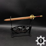 Skyrim Dragonborn Special Game Weapon Props 10 In 1 Pack Dawnbreaker & Stand - Tophatter Daily Deals