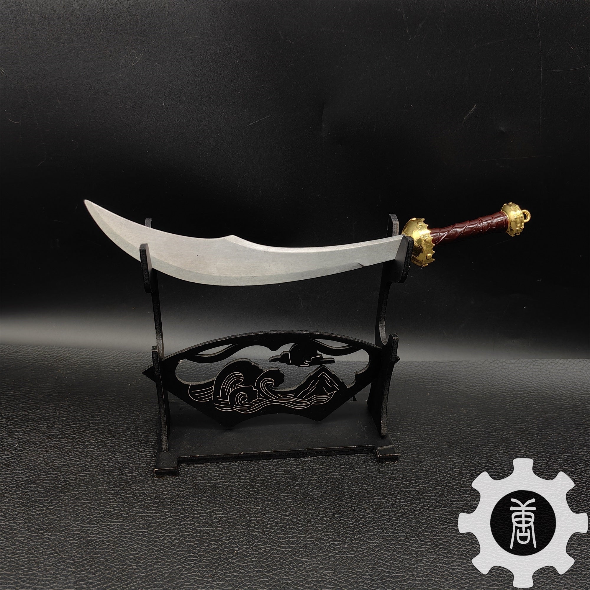 Skyrim Dragonborn Special Game Weapon Props 10 In 1 Pack Scimitar & Stand - Tophatter Daily Deals