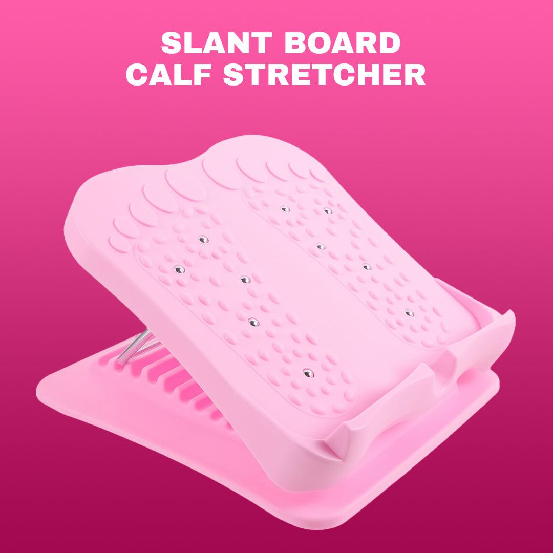 Slant Board for Calf Stretching - Stretching Plate Slant Board Calf Stretcher Squat Stretcher for Fitness Calf Exercise & Fitness - Tophatter Daily Deals