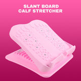 Slant Board for Calf Stretching - Stretching Plate Slant Board Calf Stretcher Squat Stretcher for Fitness Calf Exercise & Fitness - Tophatter Daily Deals