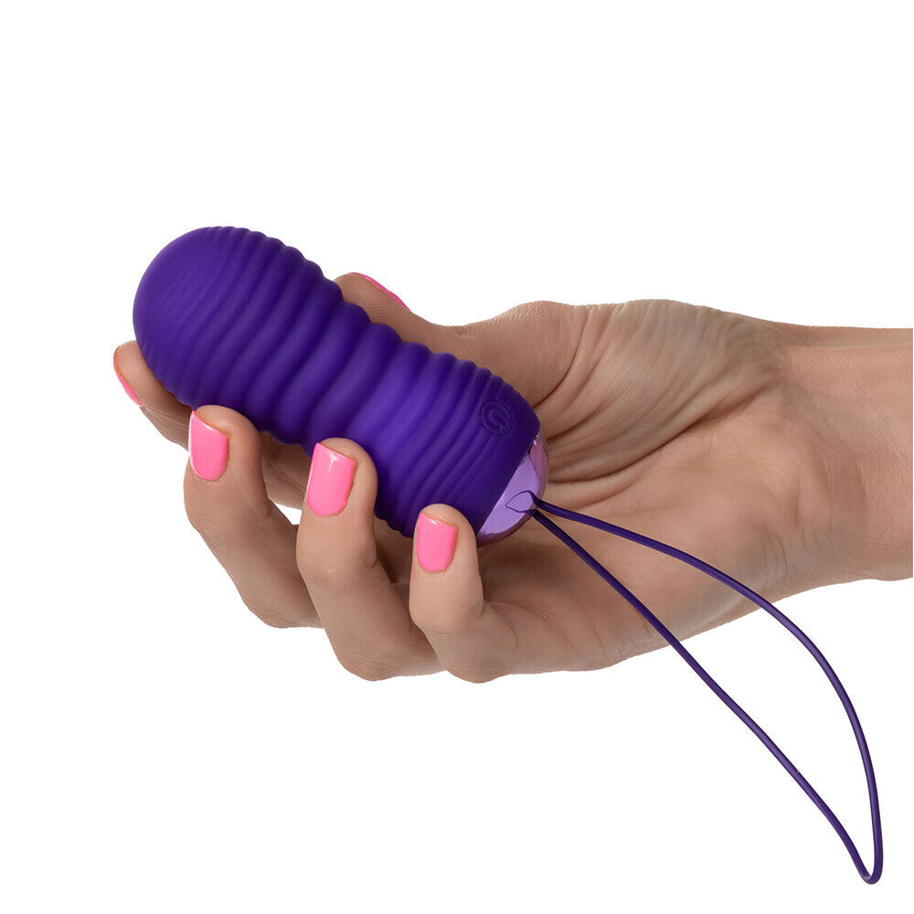 Slay ThrustMe Remote Control Ribbed Bullet Vibrator > Sex Toys For Ladies > Vibrating Eggs - Tophatter Daily Deals