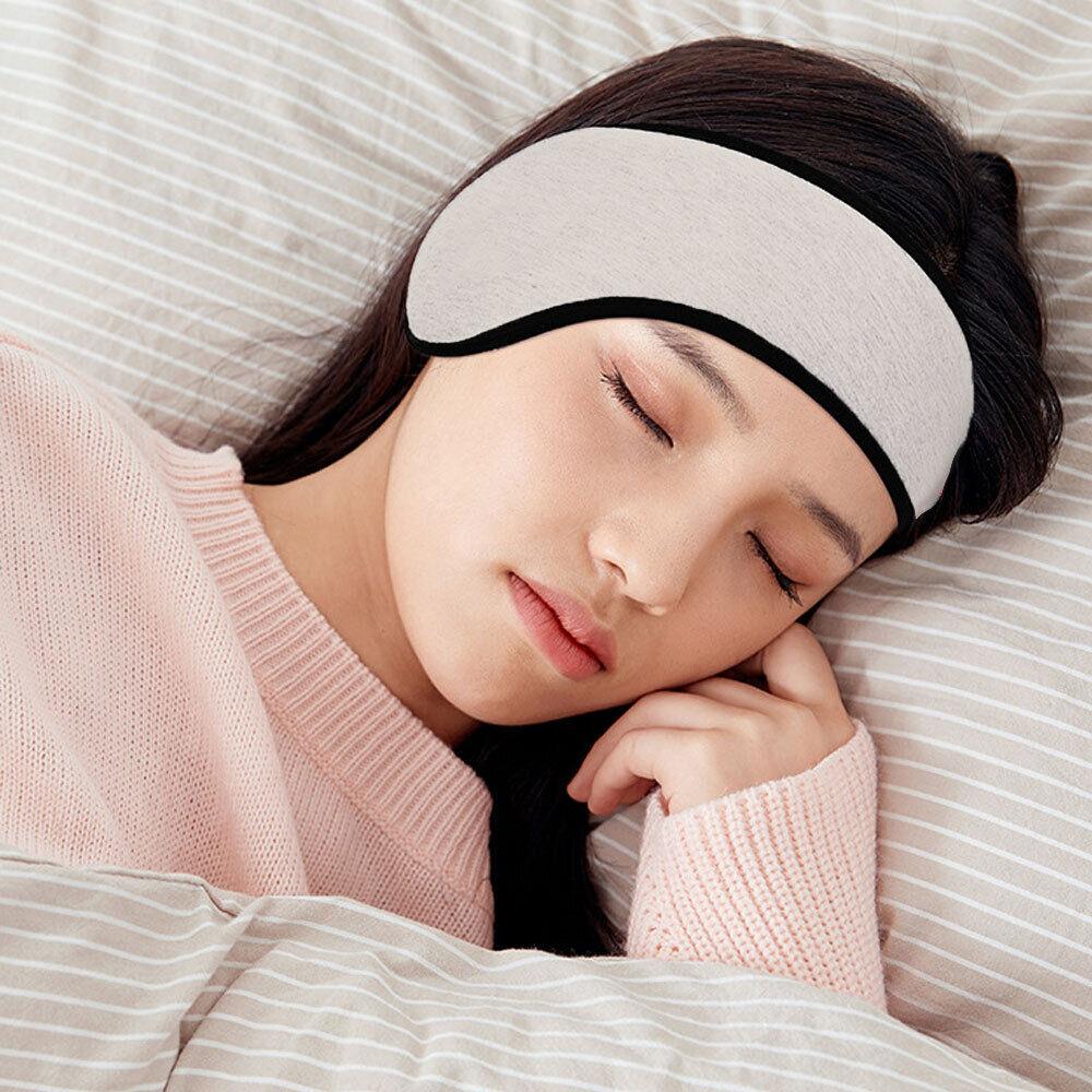 Eye Mask for Sleeping - Sleep Mask Blackout With Ear Muffs For Sleeping Luxury Eye Relaxing Sleep Apparel & Accessories - Tophatter Daily Deals