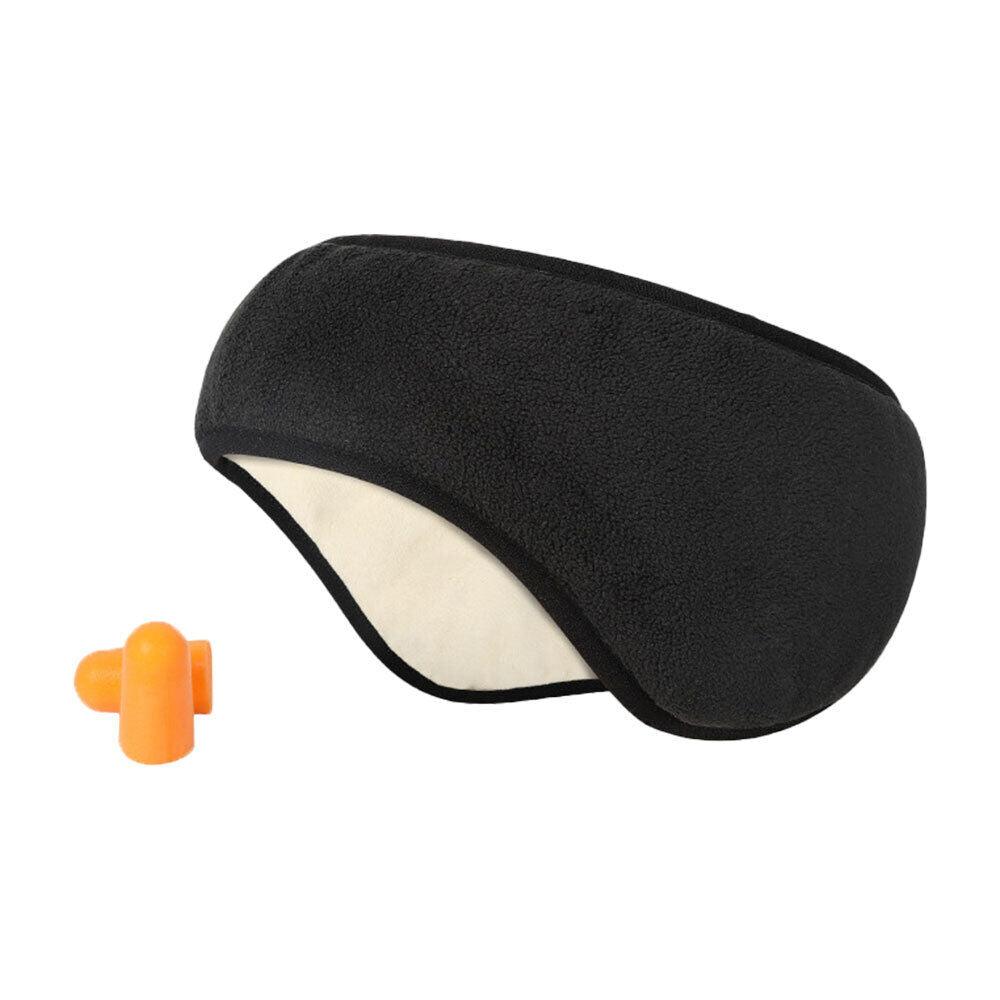 Eye Mask for Sleeping - Sleep Mask Blackout With Ear Muffs For Sleeping Luxury Eye Relaxing Sleep Black Apparel & Accessories - Tophatter Daily Deals