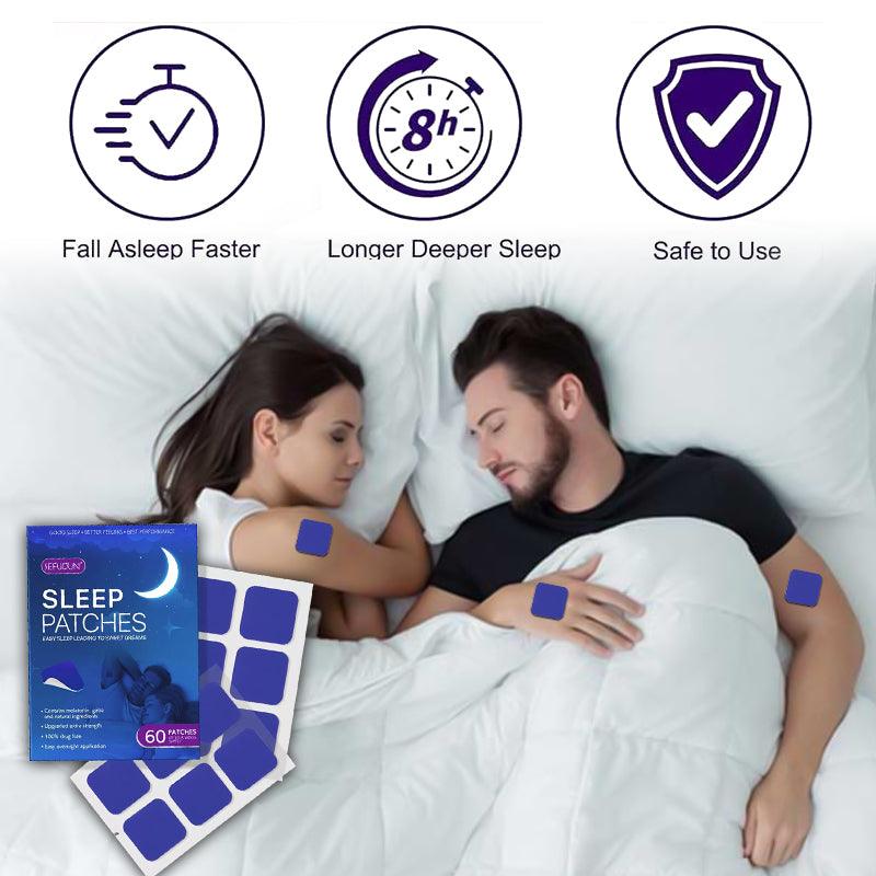 Natural Sleep Patches - 60x Safe Sleep Patches Natural Sleeping Improve Aid Patch Care Adults Rest Health & Beauty - Tophatter Daily Deals