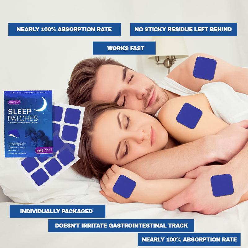 Natural Sleep Patches - 60x Safe Sleep Patches Natural Sleeping Improve Aid Patch Care Adults Rest Health & Beauty - Tophatter Daily Deals