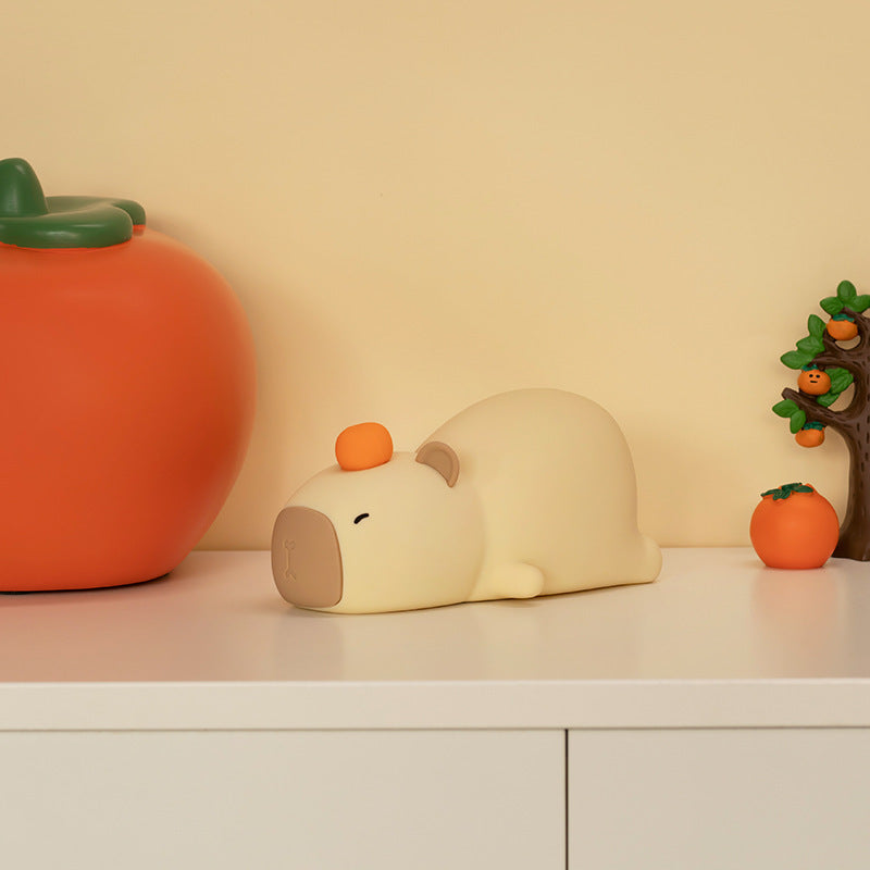 Sleeping Capybara Night Lamp Lighting - Tophatter Daily Deals