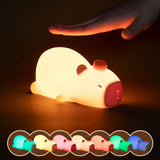 Sleeping Capybara Night Lamp Lighting - Tophatter Daily Deals