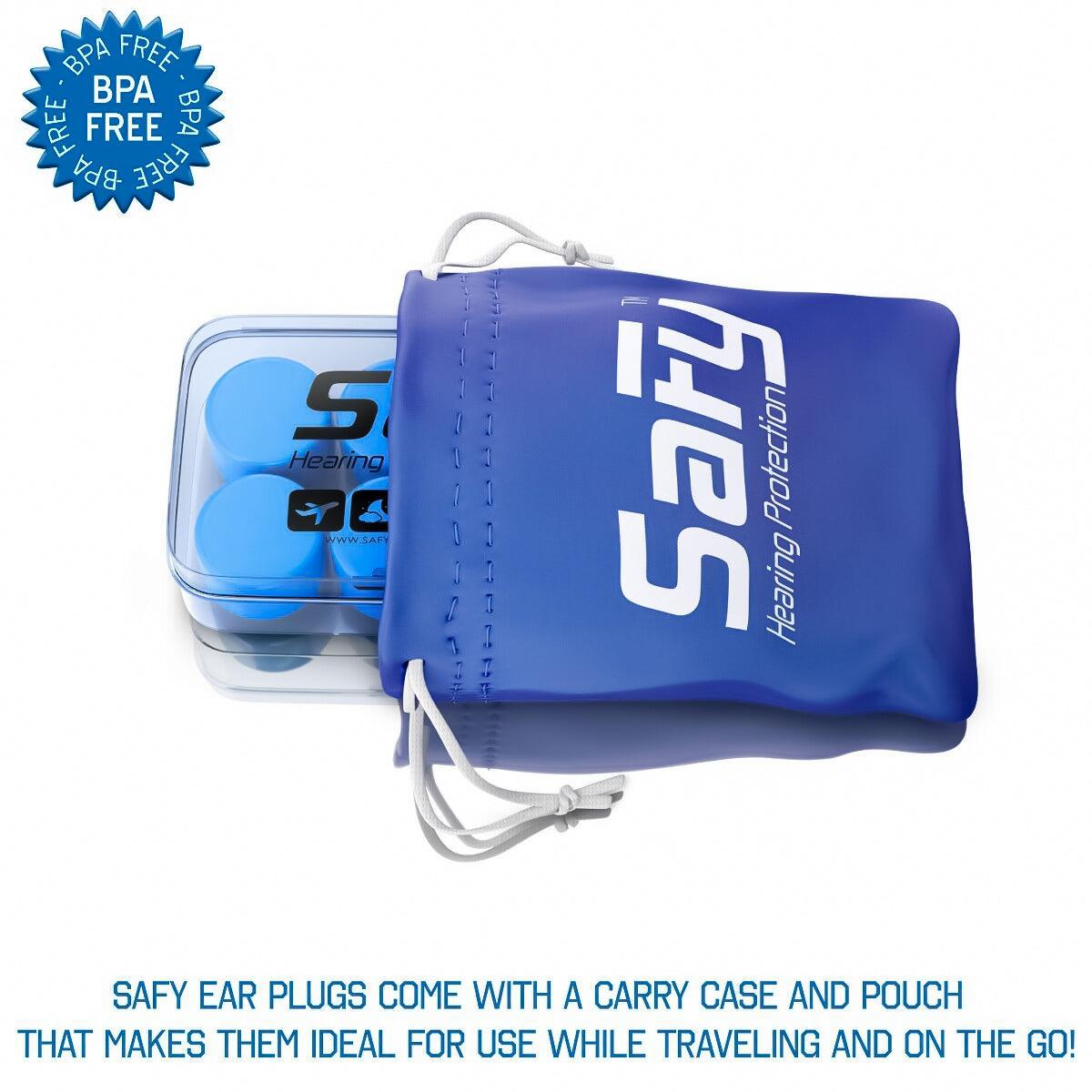 Best Noise Reduction Ear Plugs- Soft Silicone Ear Plugs Reusable & Mouldable for Sleeping Swim Health Care - Tophatter Daily Deals