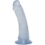 Slim Dong 6.5 in Clear - Realistic Phallic Pleasure Toy > Dildos > Slim Dildos - Tophatter Daily Deals