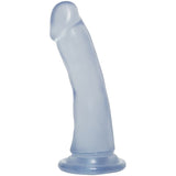 Slim Dong 6.5 in Clear - Realistic Phallic Pleasure Toy > Dildos > Slim Dildos - Tophatter Daily Deals