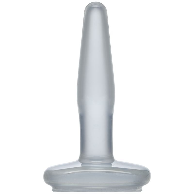 Small Butt Plug Clear 4 Inch Beginner Friendly Toy > Anal Range > Butt Plugs - Tophatter Daily Deals