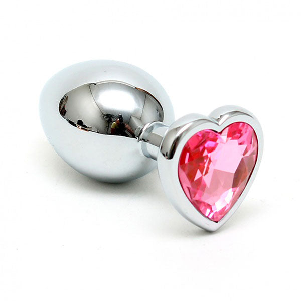 Small Butt Plug With Heart Shaped Crystal > Anal Range > Jewel Butt Plugs - Tophatter Daily Deals
