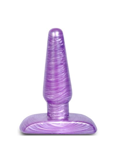 Small Cosmic Plug (Purple) – Soft Comfortable Anal Plug > Anal Range > Butt Plugs - Tophatter Daily Deals